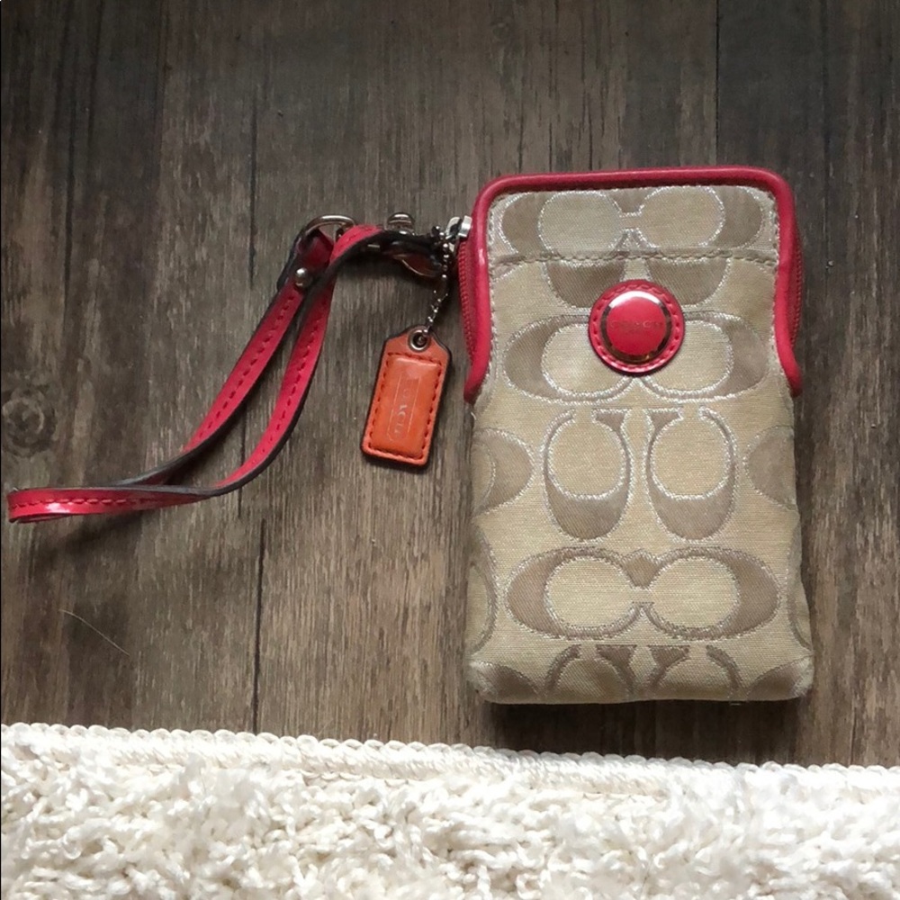 Coach wristlet